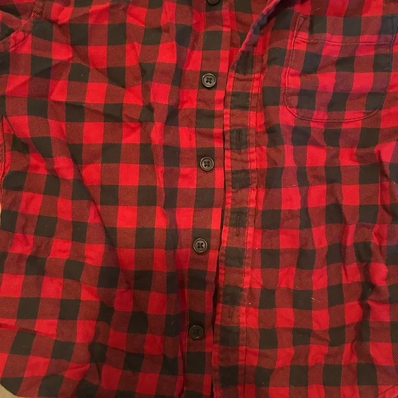 Girls Uniqlo Button Down Shirt Size 5-6 - Picture 5 of 5